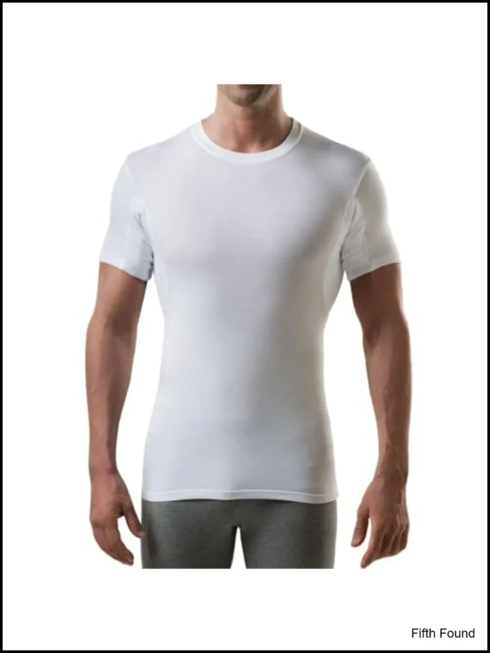 Slim Rayon Sweatproof Undershirt for Men